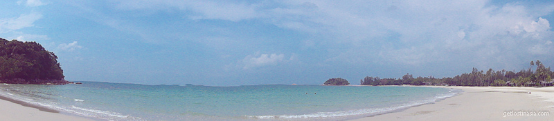 Bintan island on the beach :(