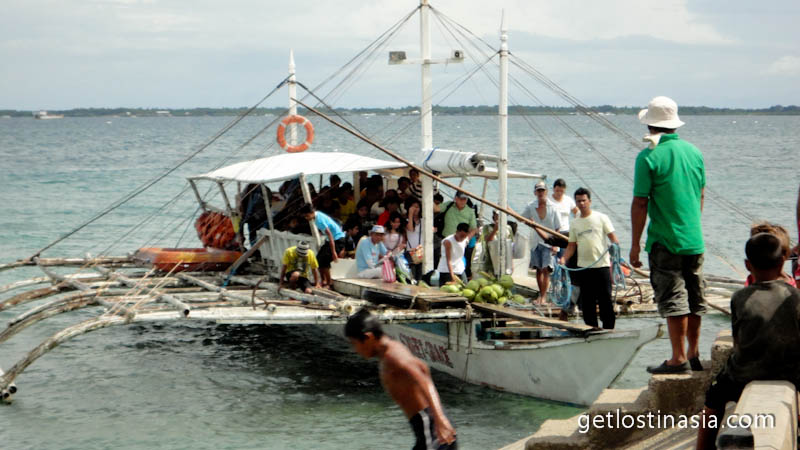 Cebu Island Philippines olango ferry