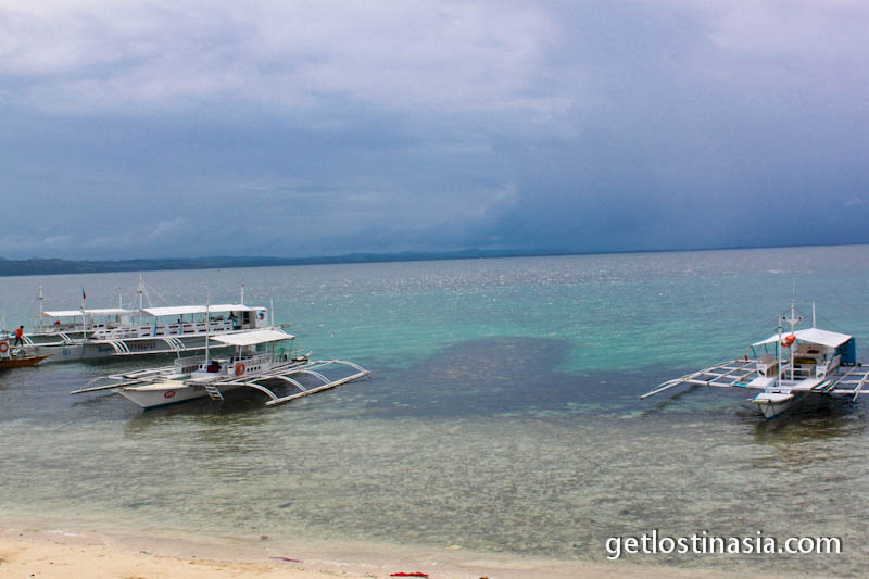 Cebu Island Philippines island hop boat